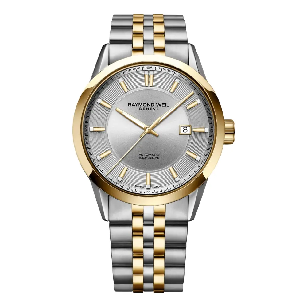 Freelancer Automatic Two-Tone 42.5Mm - Silver On Bracelet 1