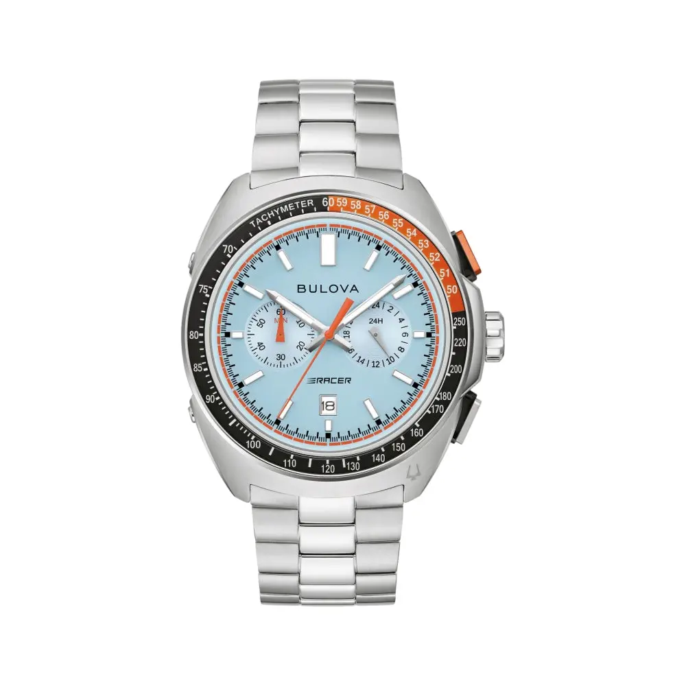 Racer Chronograph 42Mm - Blue On Bracelet 1