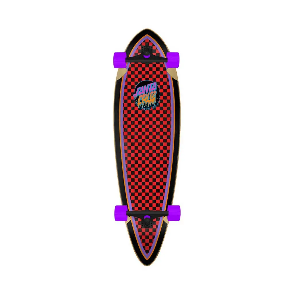Santa Cruz Rad Dot 9.20In Pintail Cruiser Skateboard 1