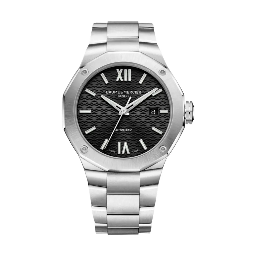 Riviera 10621 Automatic Date 42Mm - Black On Bracelet 1