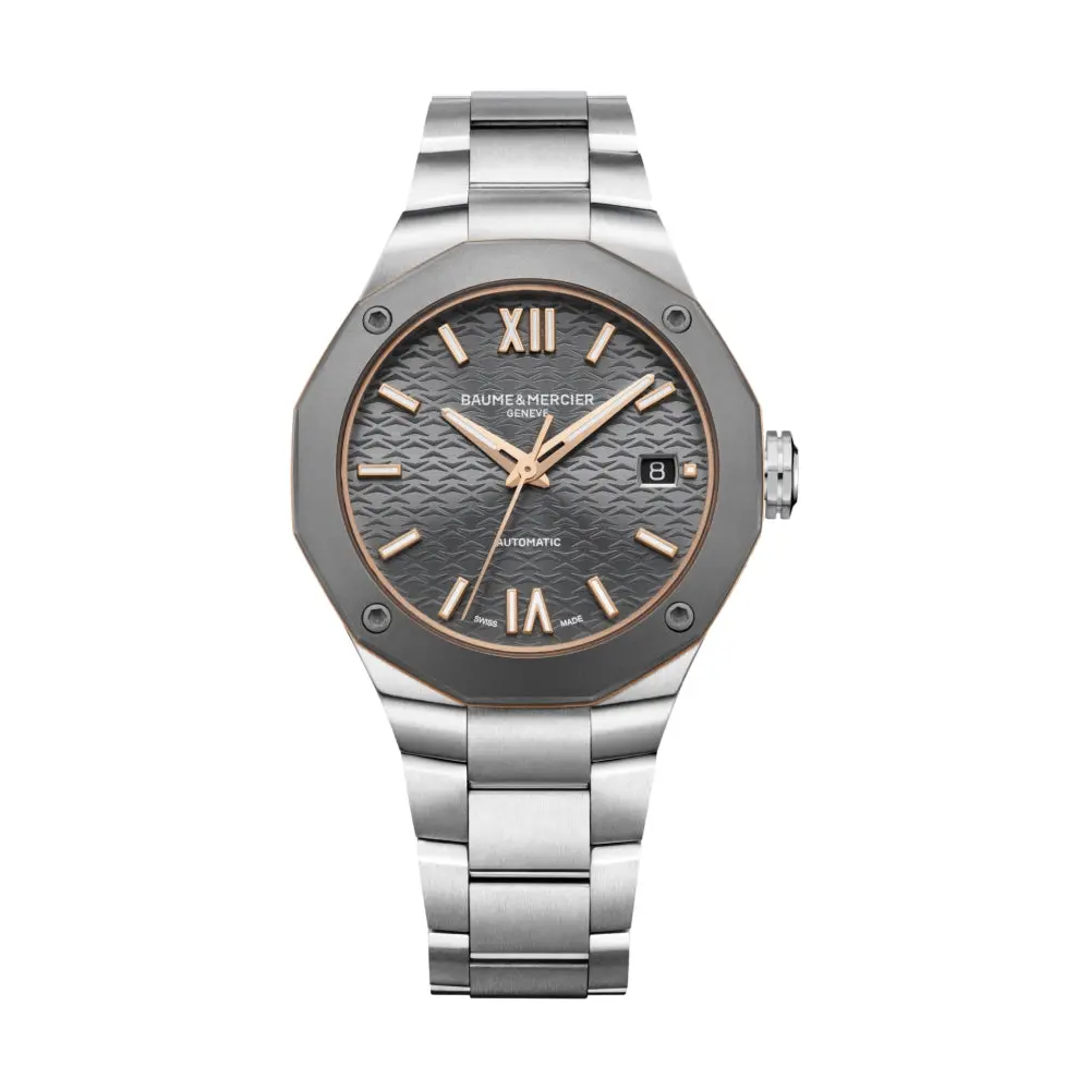 Riviera 10661 Automatic Titanium 36Mm - Grey On Bracelet 1