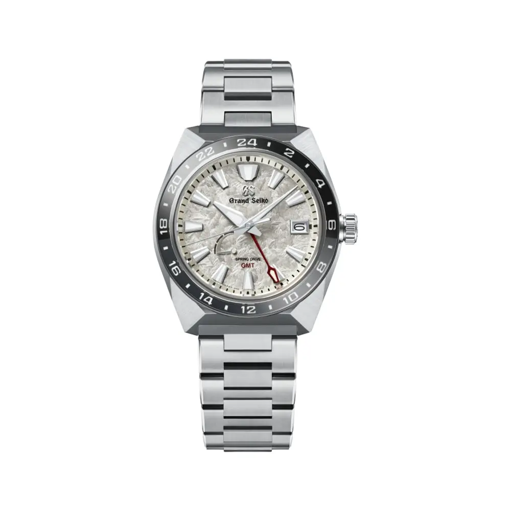 Sbge307 Sport Spring Drive Gmt Titanium 44.5Mm - Silver On Bracelet 1