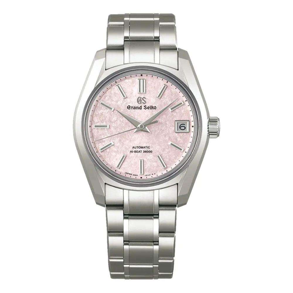 Sbgh341 Heritage Hi-Beat 36000 38Mm - Pink On Bracelet 1