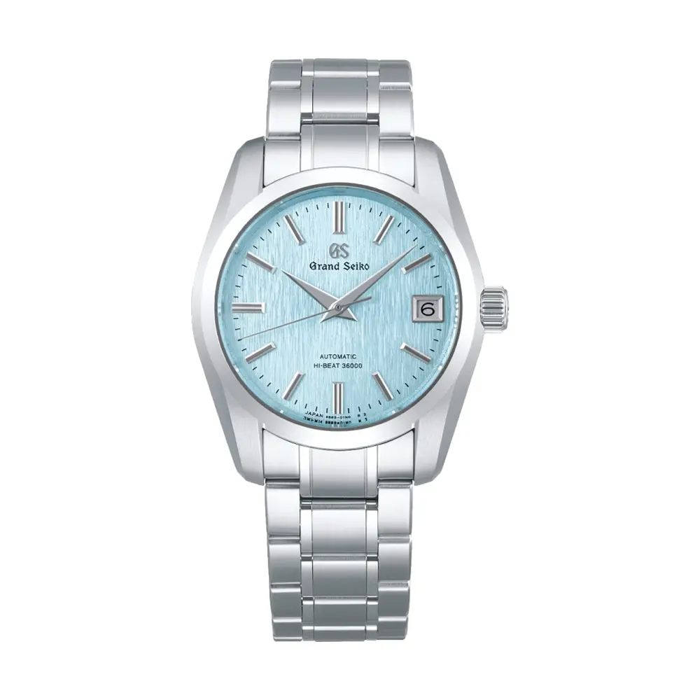 Sbgh347 "Ice Fall" Heritage Hi-Beat 36000 37Mm - Blue On Bracelet 1