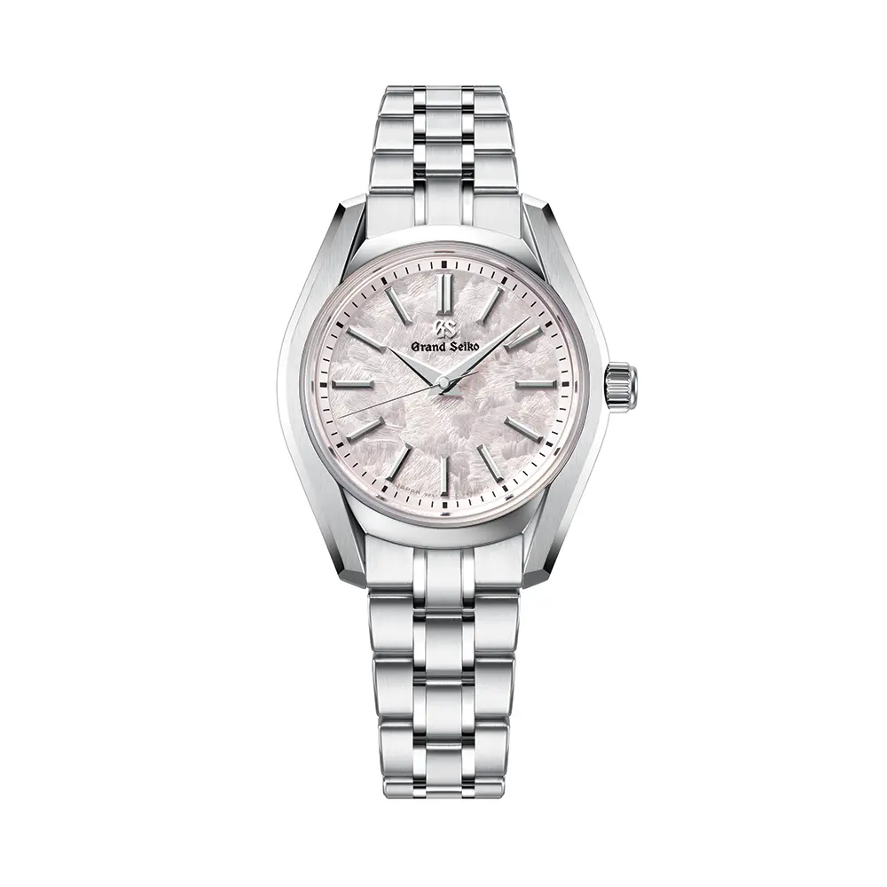 Sbgx363 Heritage Quartz 32.2Mm - Pink On Bracelet 1