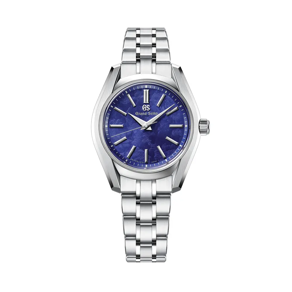 Sbgx365 Heritage Quartz 32.2Mm - Blue On Bracelet 1