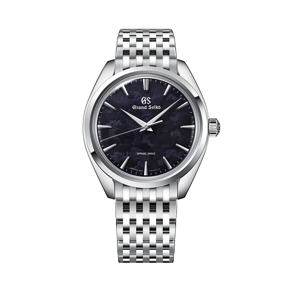 Sbgy043 Elegance Manual Spring Drive 38.5Mm - Indigo On Bracelet 1