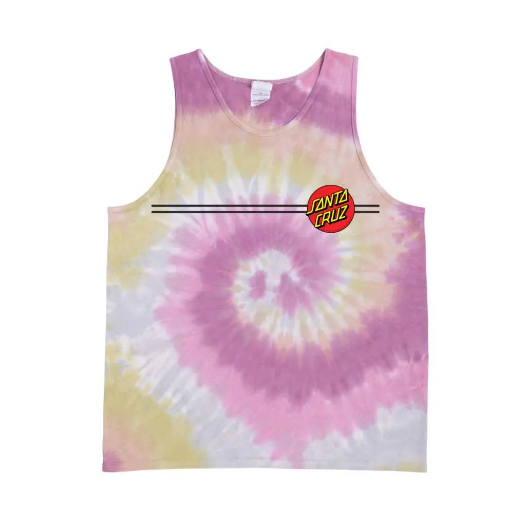 Santa Cruz Classic Dot Regular Tank - Desert Rose 1
