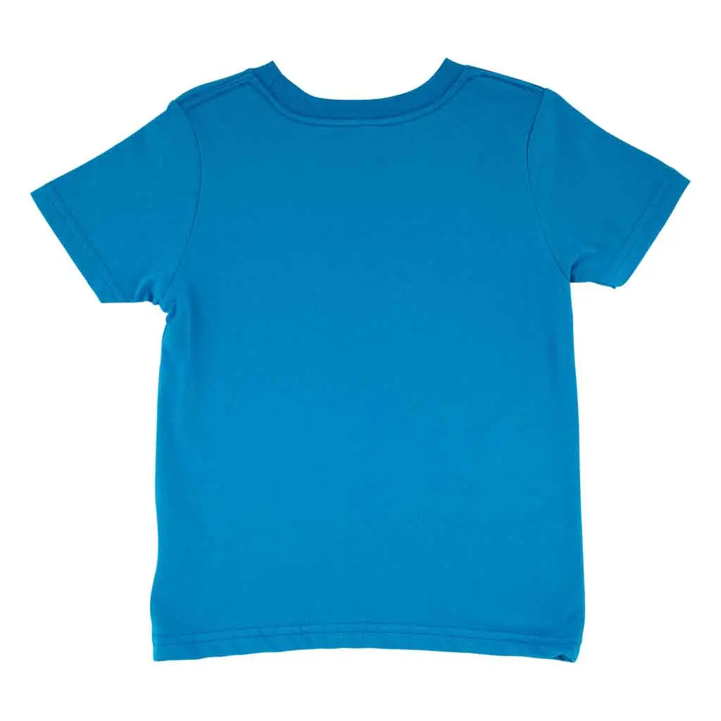 Santa Cruz Kid's Screaming Hand Tee - Cobalt 2