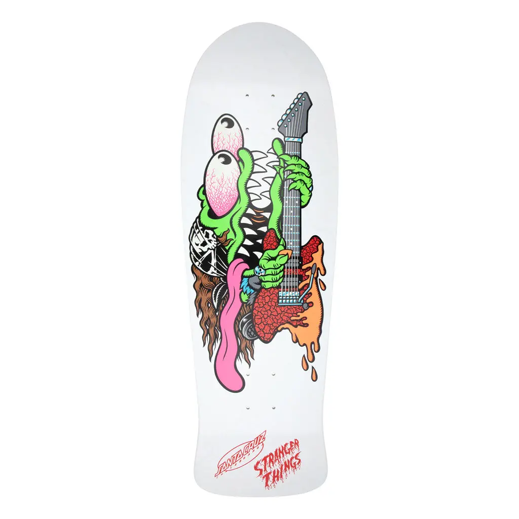 Santa Cruz X Stranger Things Meek Slasher Eddie Reveal 10.1" Deck 1