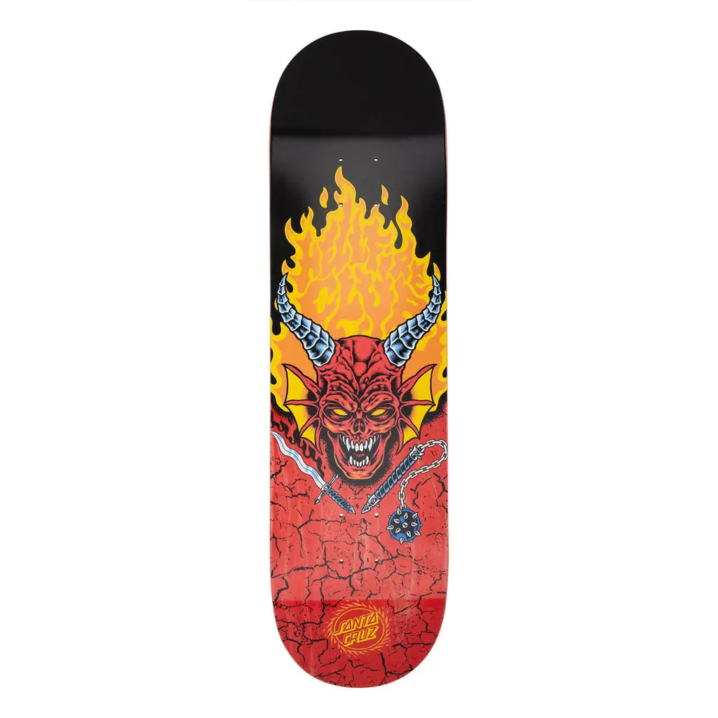 Santa Cruz X Stranger Things Hellfire Club 8.25" Deck 1