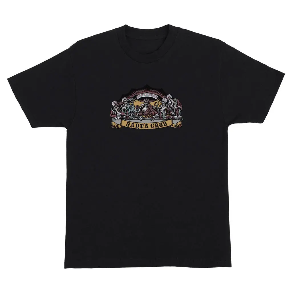 Santa Cruz Guzman Dead Diners Front S/S Tee - Black 1
