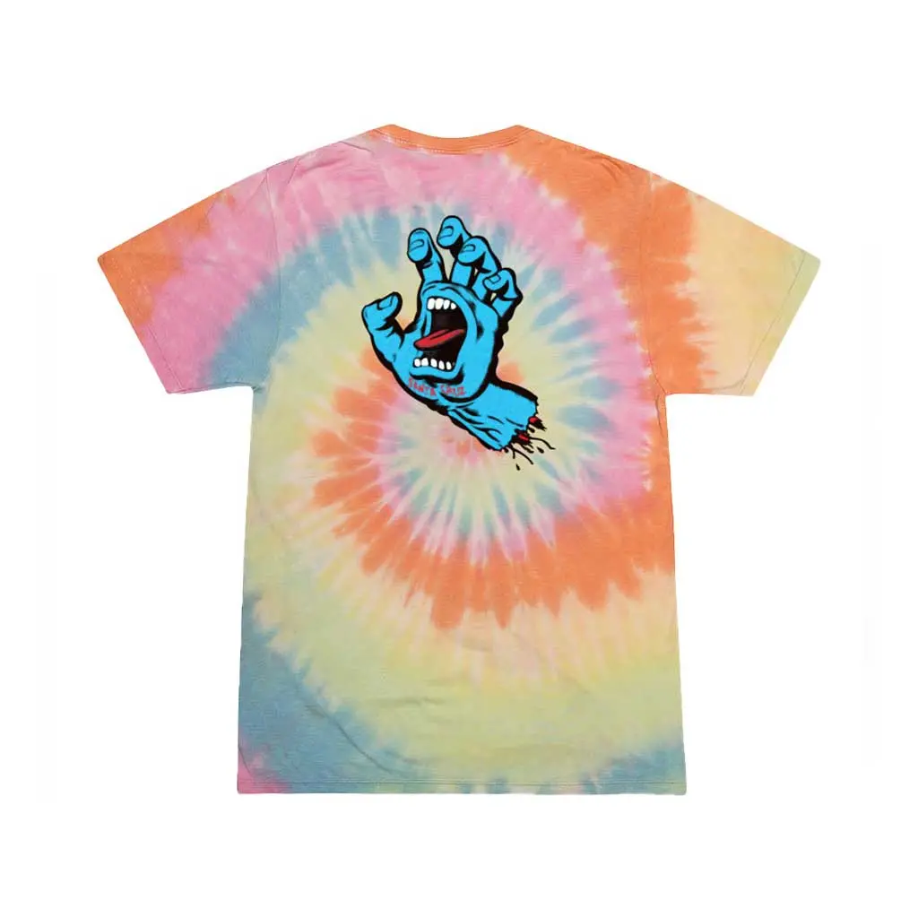 Santa Cruz Screaming Hand S/S T-Shirt - Pastel 1