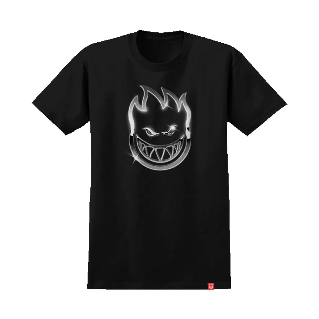 Spitfire Chrome Bighead S/S Tee - Black/Multi 1