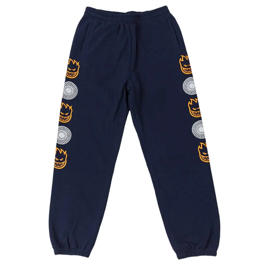 Spitfire Bighead Swirl Combo Pant - Navy 1