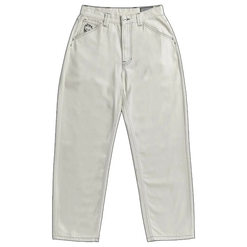 Spitfire Bighead Denim Pant - Natural/Black 1