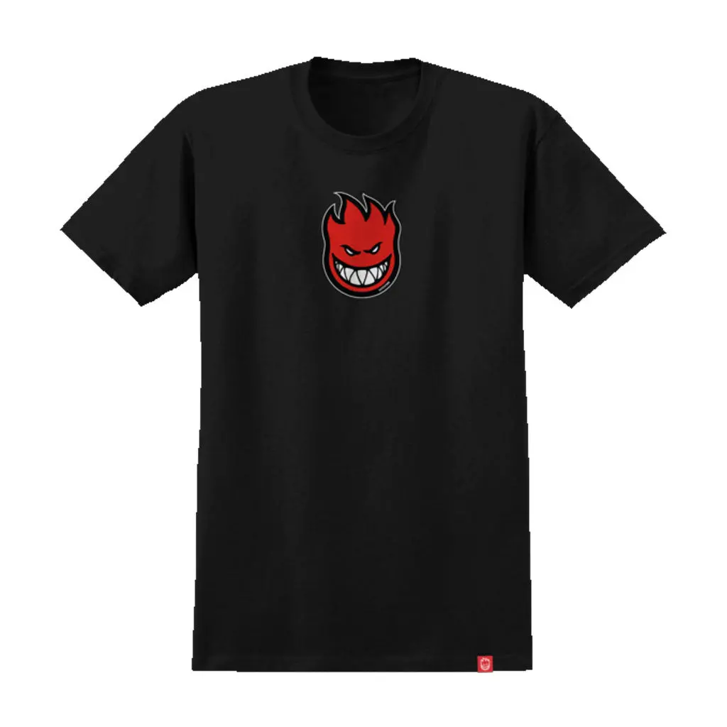 Spitfire Bighead Mid Fill S/S Tee - Black/Red 1