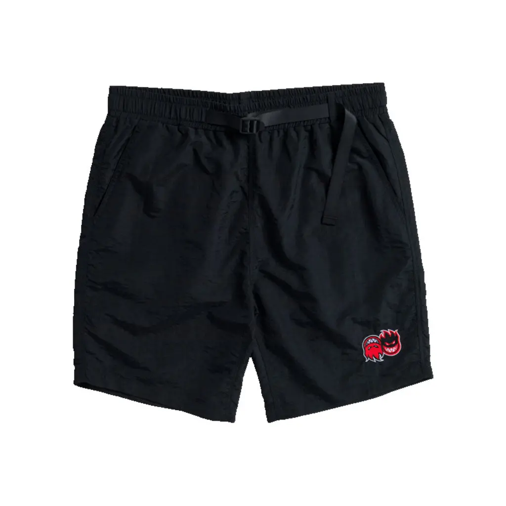 Spitfire Eternal Nylon Short - Black/Red/Black 1