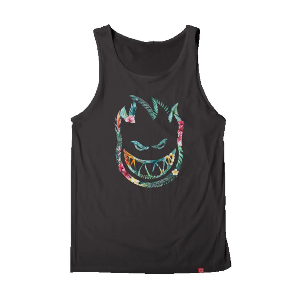Spitfire Floral Bighead Tank Top - Black/Multi 1