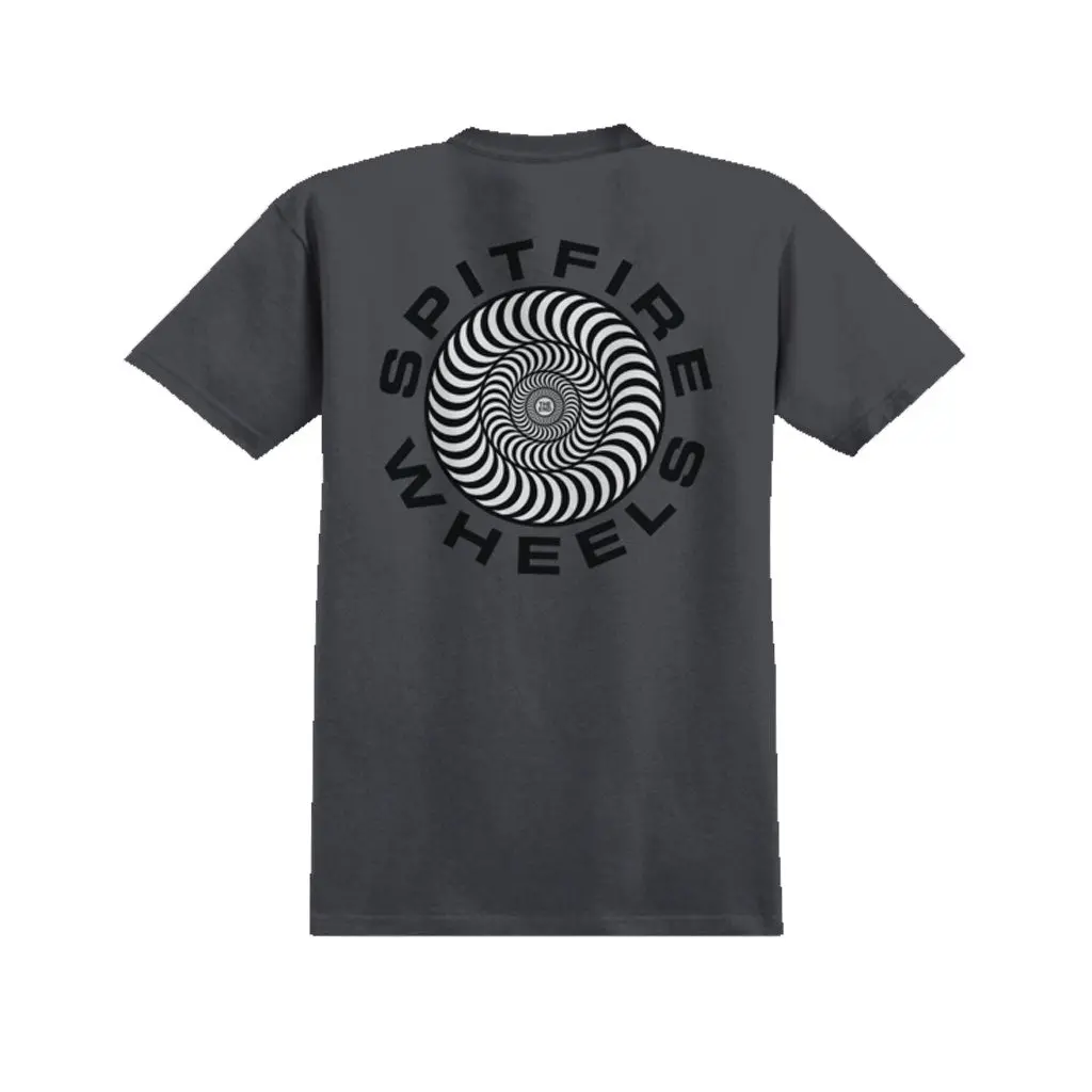 Spitfire Youth Classic '87 Swirl S/S Tee - Charcoal 1