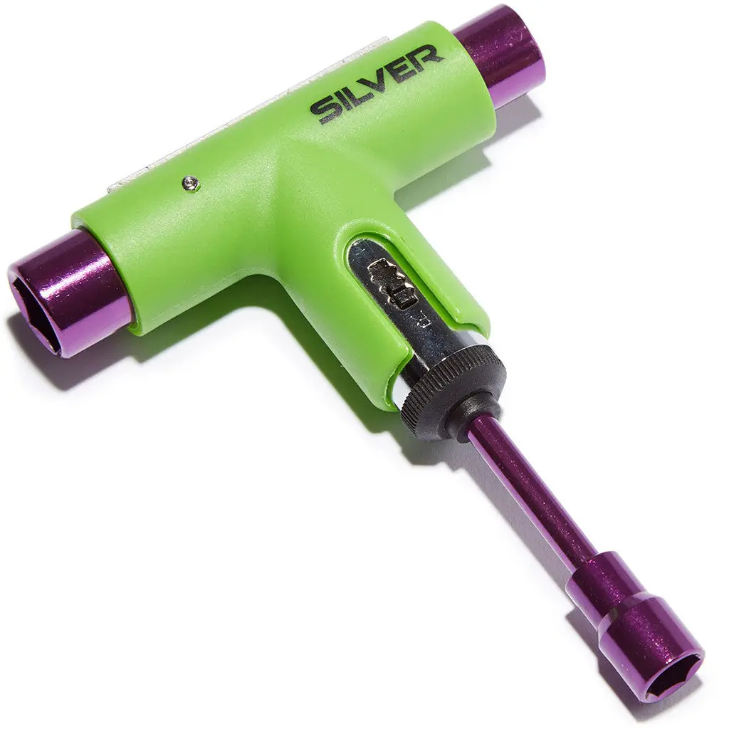 Silver Tool - Neon Green 1