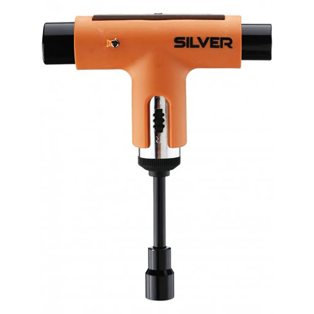 Silver Tool - Neon Orange 1
