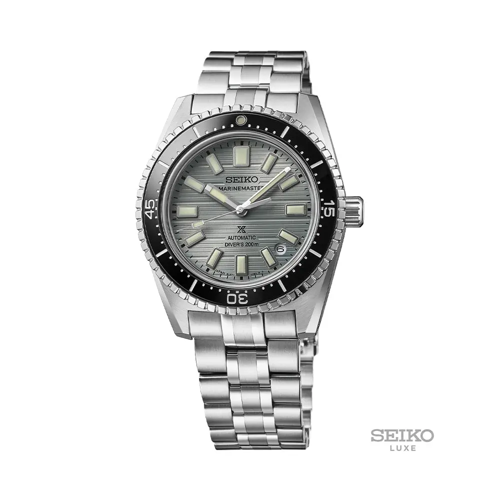 Sje117 Prospex Marinemaster 1965 Heritage Diver 39.5Mm - Green On Bracelet 1