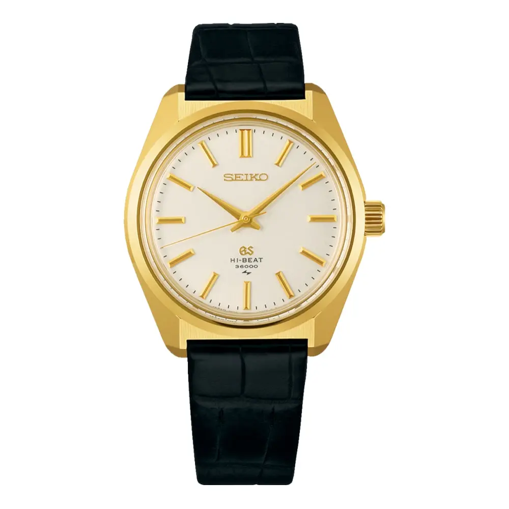 Slgw004 Limited Edition Heritage Recreation Of The 45Gs Hi-Beat 36000 38.8Mm - White On Leather Strap 1