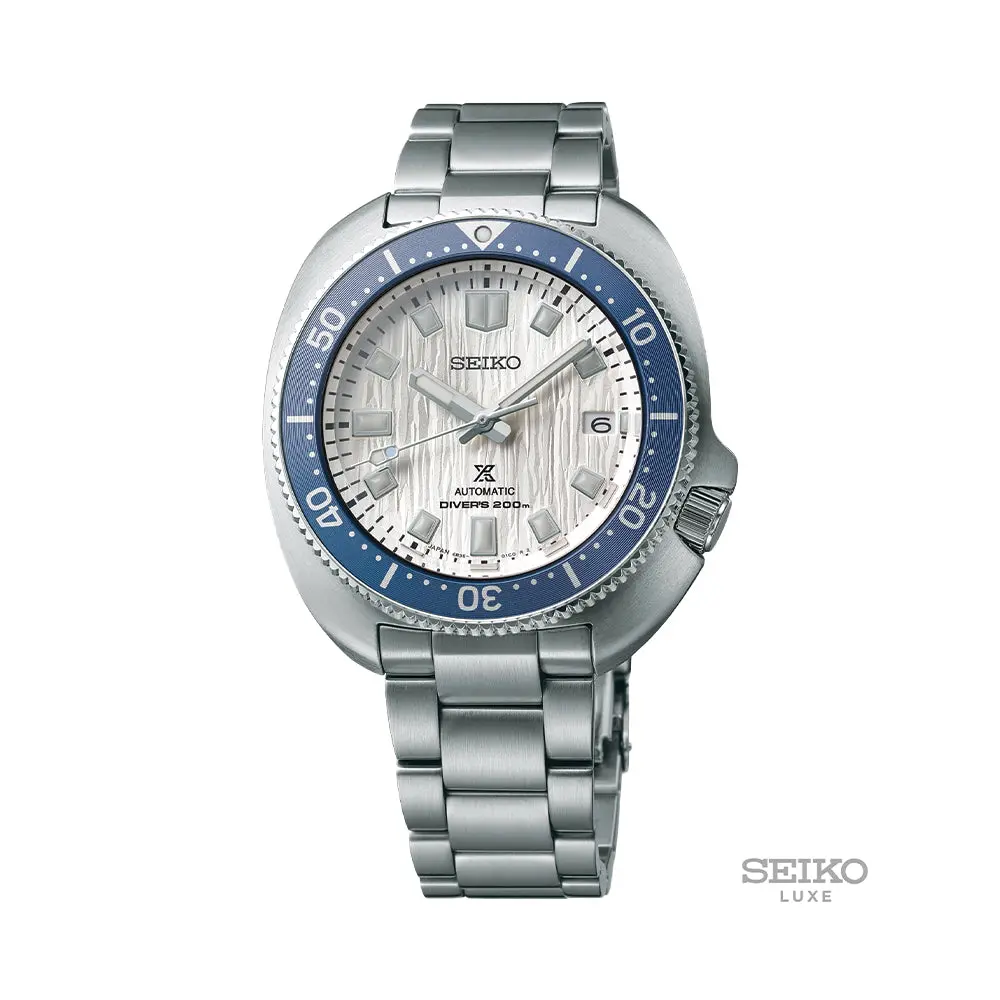 Spb301 Prospex 1970 Heritage Diver's Save The Ocean Special Edition 42.7Mm - White On Bracelet 1