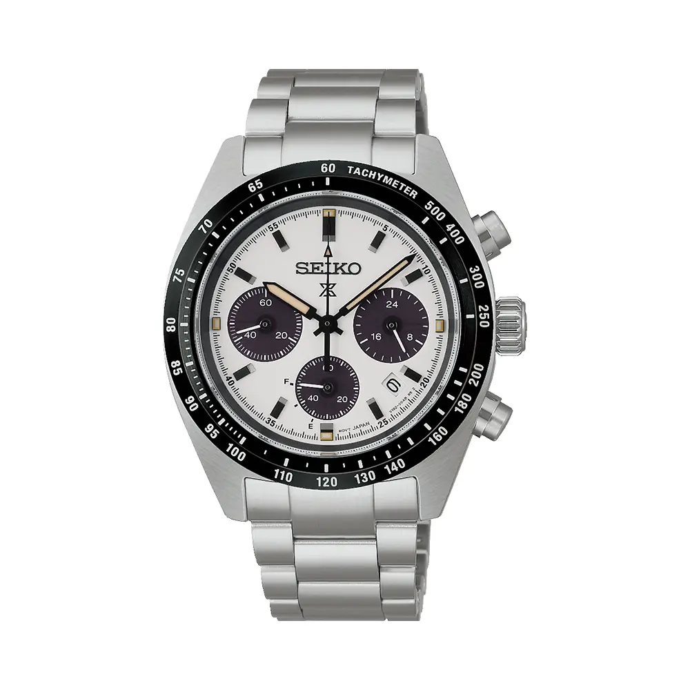 Ssc961 Prospex Speedtimer 39Mm - White On Bracelet 1