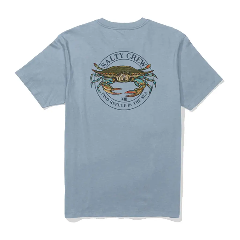 Salty Crew Jimmy S/S Tee - Blue Fog 1