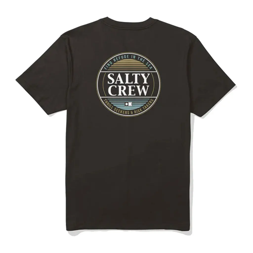 Salty Crew Simple Fade S/S Tee - Black 1