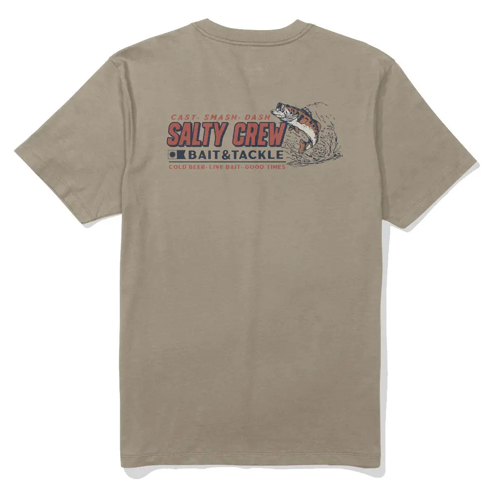 Salty Crew Live Bait S/S Tee - Twig 1