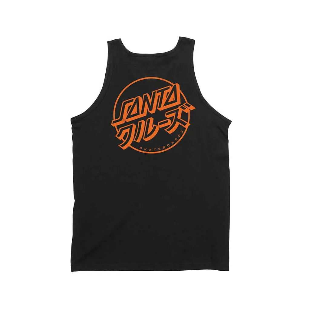 Santa Cruz Mixed Up Dot Tank - Black 1
