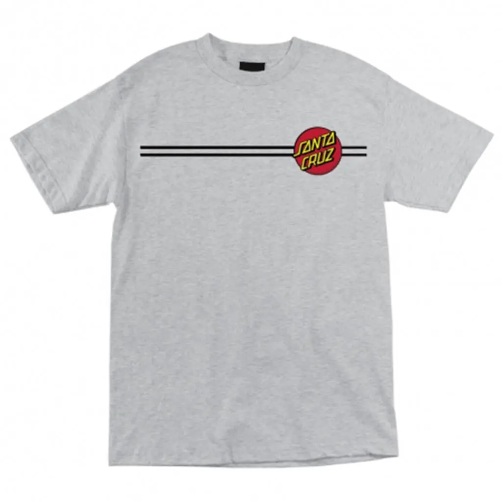 Santa Cruz Classic Dot T-Shirt - Athletic Heather 1
