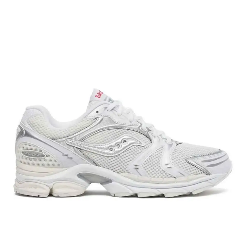 Saucony Progrid Triumph 4 - White/Silver 1