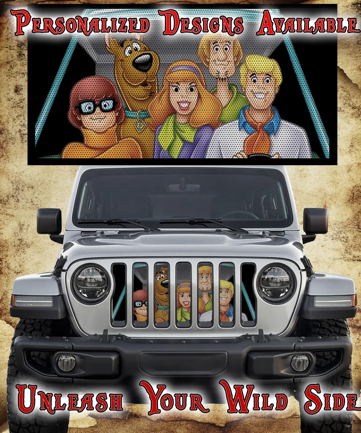 Scooby Gang Grill Insert 1