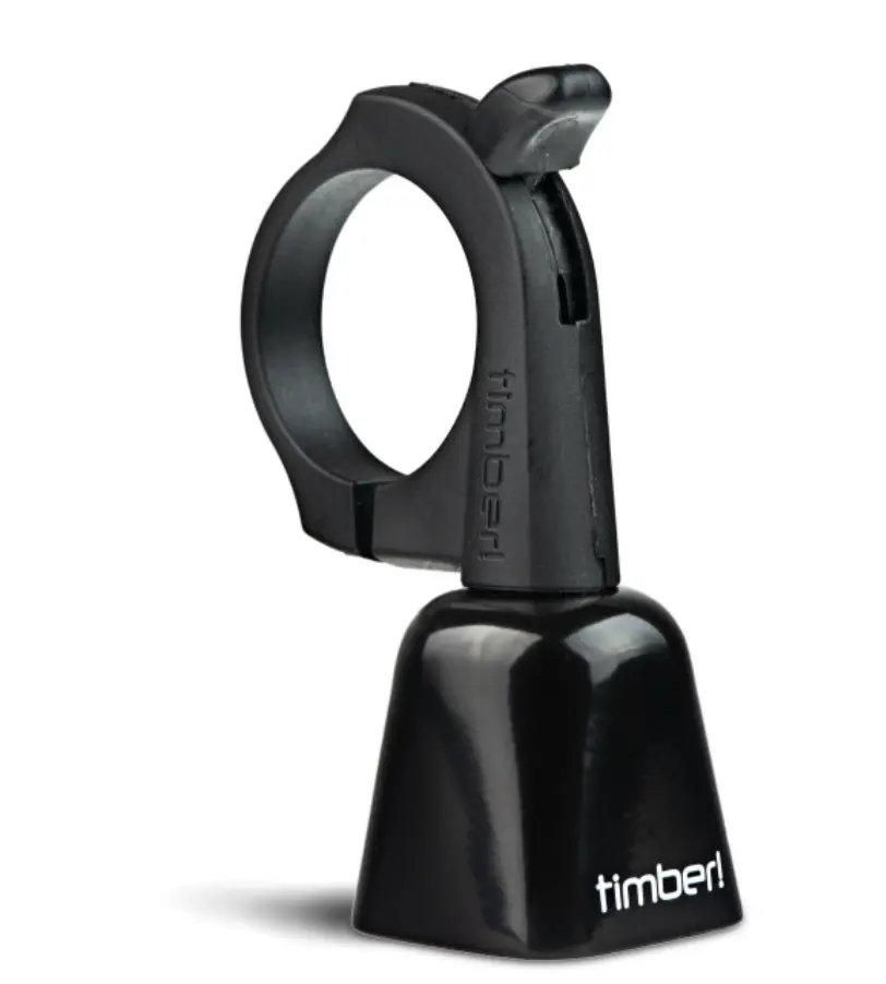 Timber Mtb Bell: Black Bolt-On 1