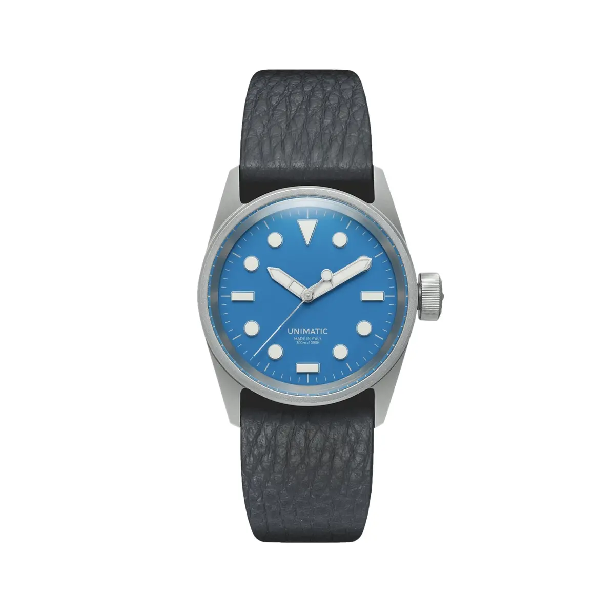 Ut5-As Limited Edition 36Mm - Blue On Leather Strap 1