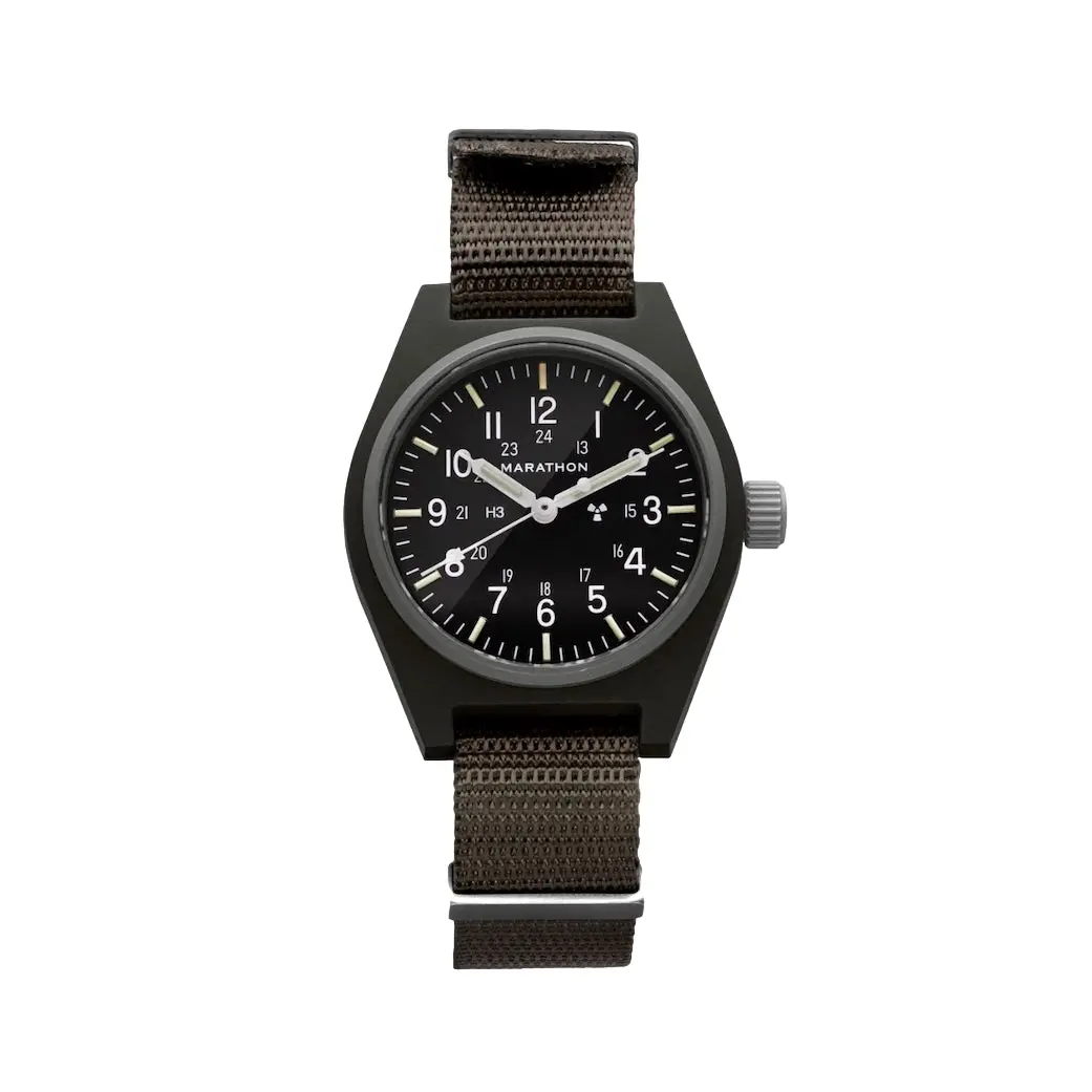 Gpm Type Ii Field 34Mm - Black On Nylon Strap 1