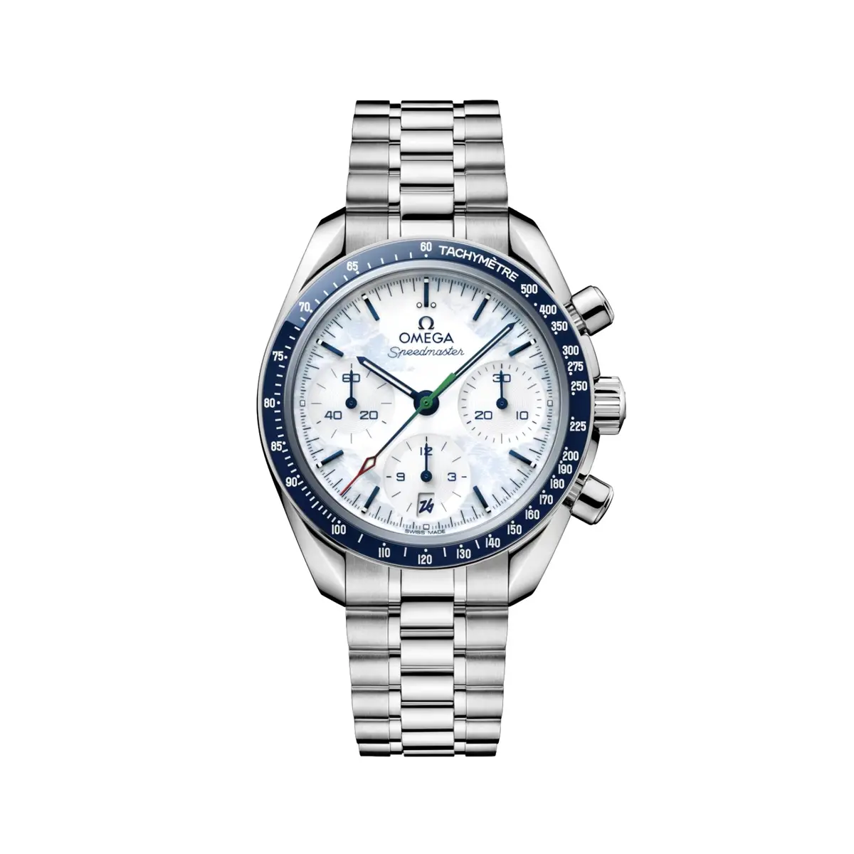 Speedmaster Milano Cortina 2026 Paralympic Winter Games 38Mm - White On Bracelet 1