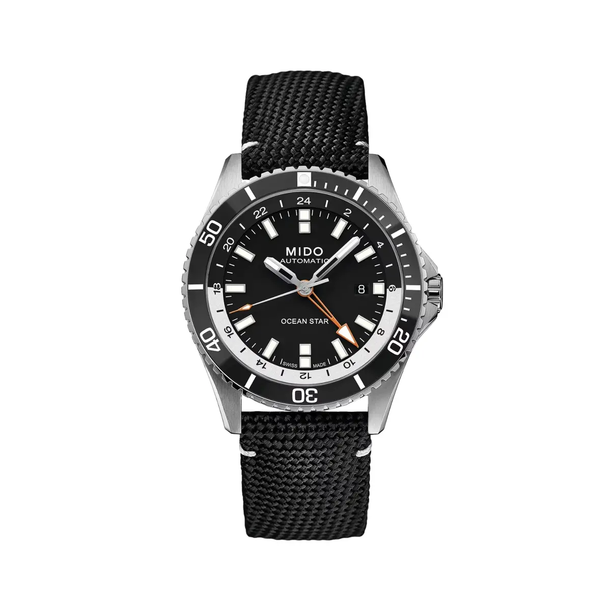 Ocean Star Gmt 44Mm - Black On Fabric Strap 1