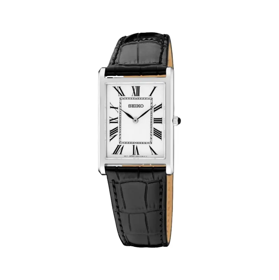 Swr103 Essentials 39Mm - White On Leather Strap 1