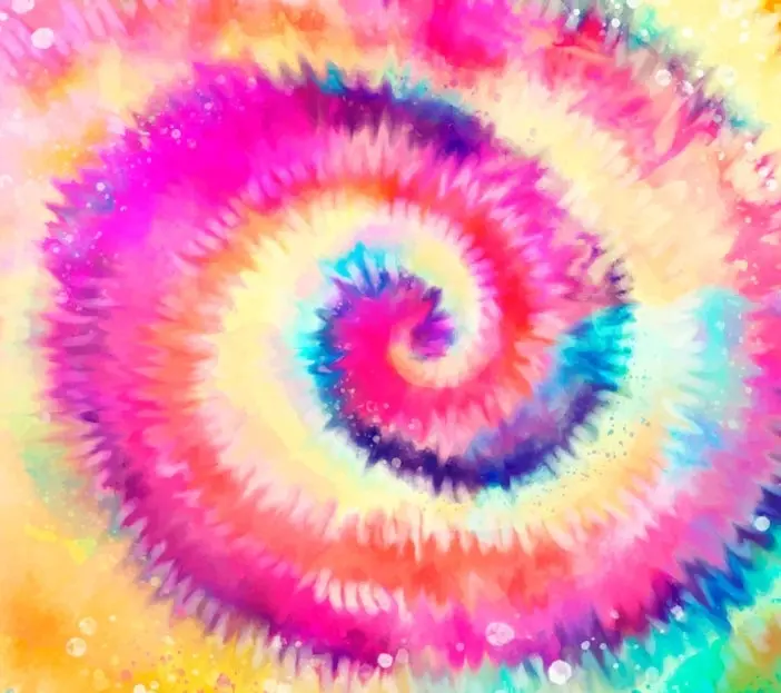Tie Dye Vinyl Sheet 1