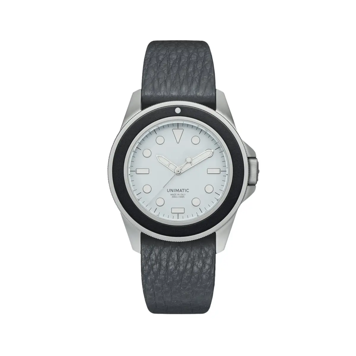 Ut1-Go Limited Edition 41.5Mm - White On Leather Strap 1