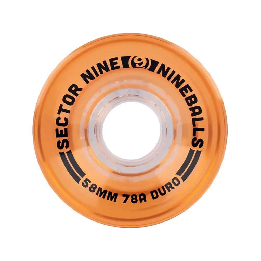 Sector 9 58Mm 78A Nineball Wheel - Cantaloupe 1