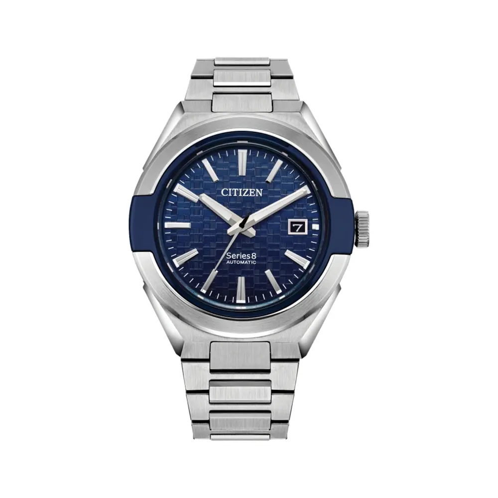 Series8 870 Automatic 40.8Mm - Blue On Bracelet 1