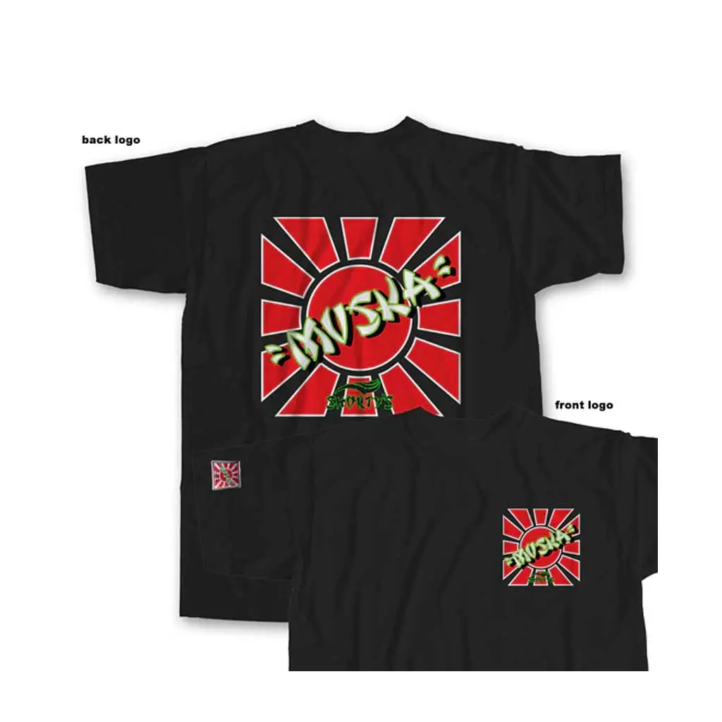 Shorty's Muska Sun Logo S/S Tee - Black 1