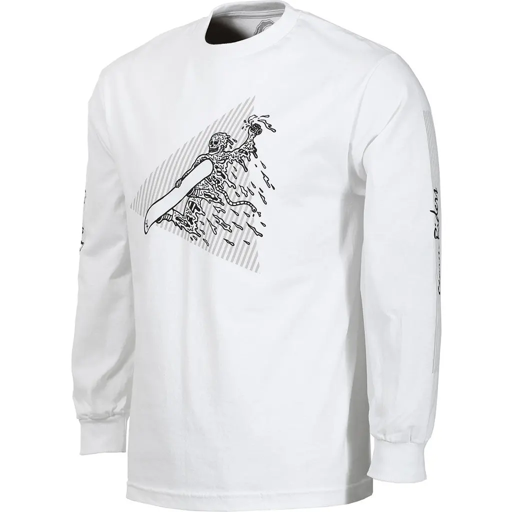 Sketchy Tank Storm Riders L/S - White 1