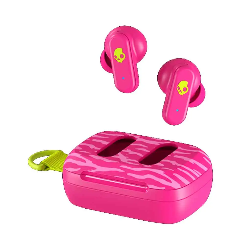 Skullcandy Dime 3 Tw In-Ear - Acid Snow - Hot Pink 1